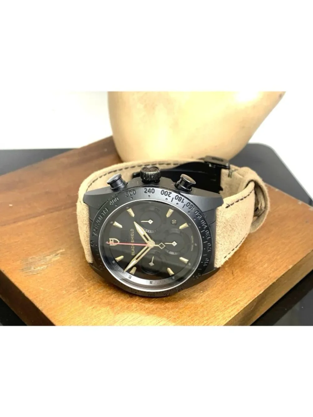 Tudor Fastrider Black Shield Men's Watch M42000CN Swiss Automatic Chrono 42mm